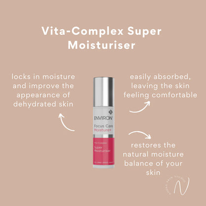 Environ Focus Care Moisture+ Vita-Complex Super Moisturiser 50ml