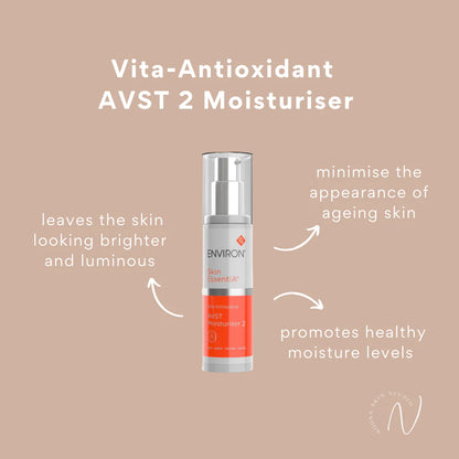 Environ Skin EssentiA Vita-Antioxidant AVST Moisturiser 2 50ml