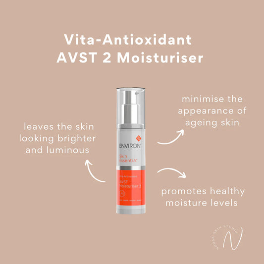 Environ Skin EssentiA Vita-Antioxidant AVST Moisturiser 2 50ml