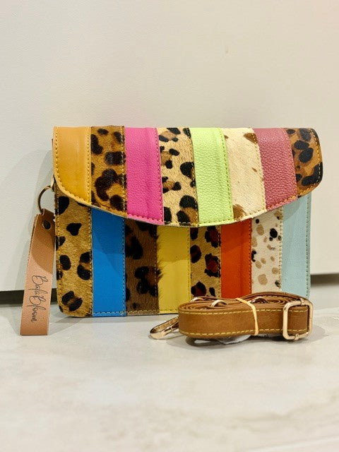 BalaBloom Bag - Multicoloured animal print handbag