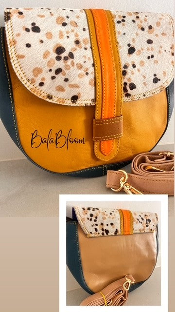 BalaBloom Bag - Speckled with yellow and tan