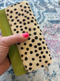 BalaBloom Bag - Olive/green spot with colourful inside wallet/purse
