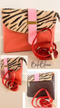 BalaBloom Bag - Zebra with orange and brown